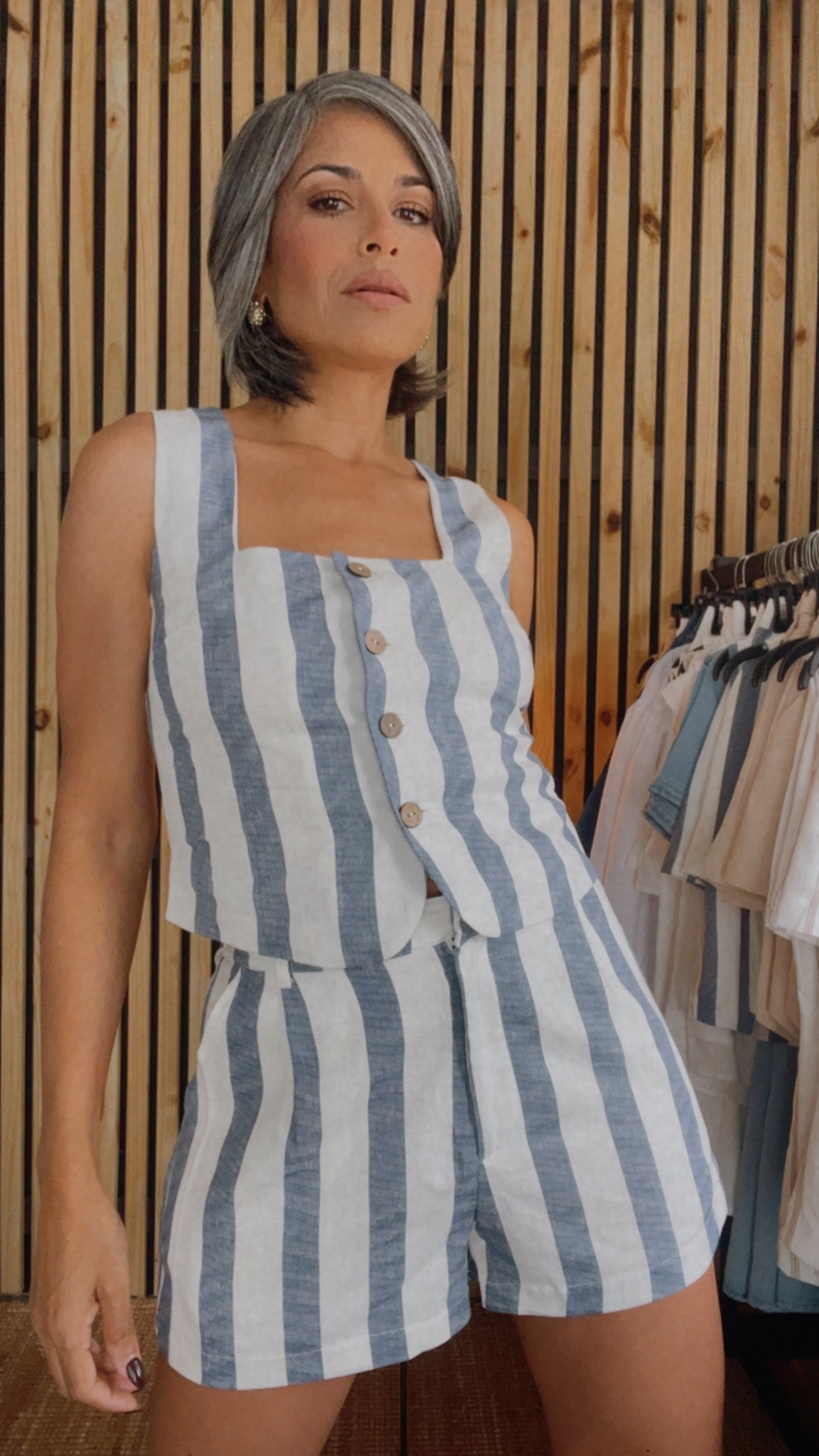 Blusa Costa Azul