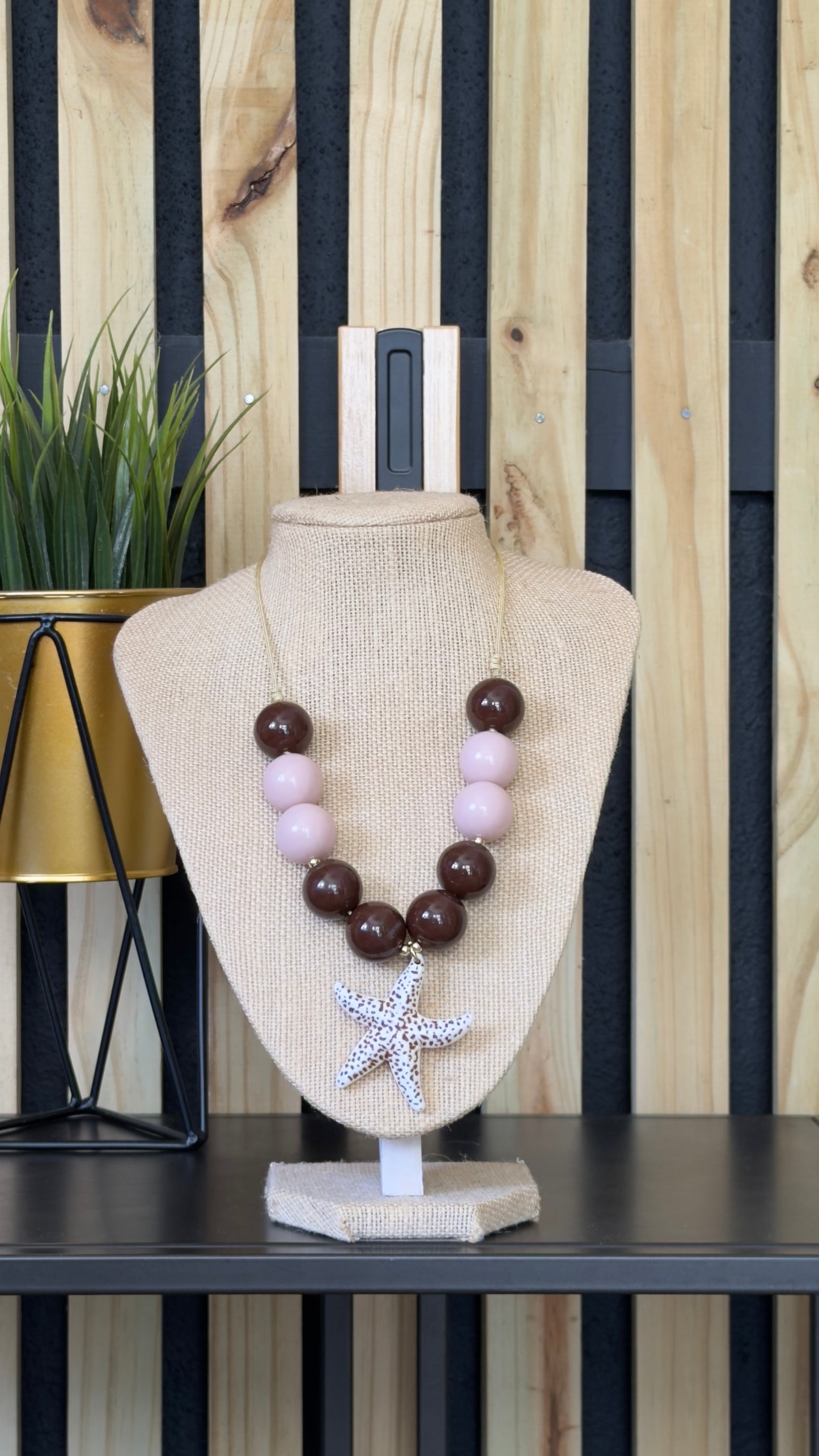 Collar Estrella Rosé
