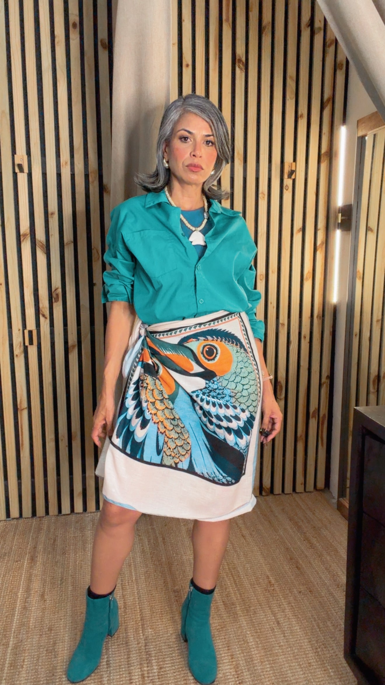Pareo Wrap Tropical Tucán One Size
