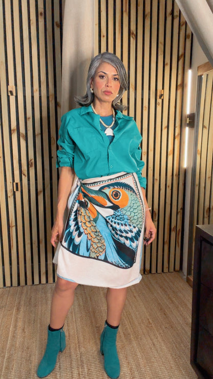 Pareo Wrap Tropical Tucán One Size