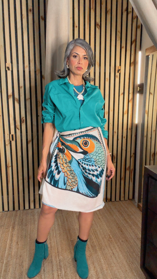 Pareo Wrap Tropical Tucán One Size