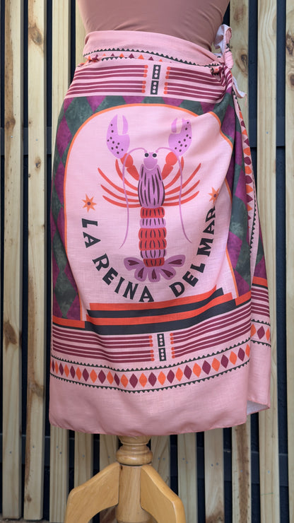 Falda Wrap Reina del Mar
