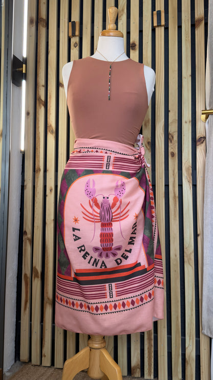 Falda Wrap Reina del Mar