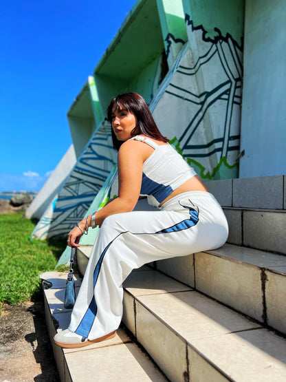 White and Denim set