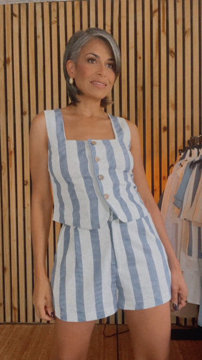 Blusa Costa Azul