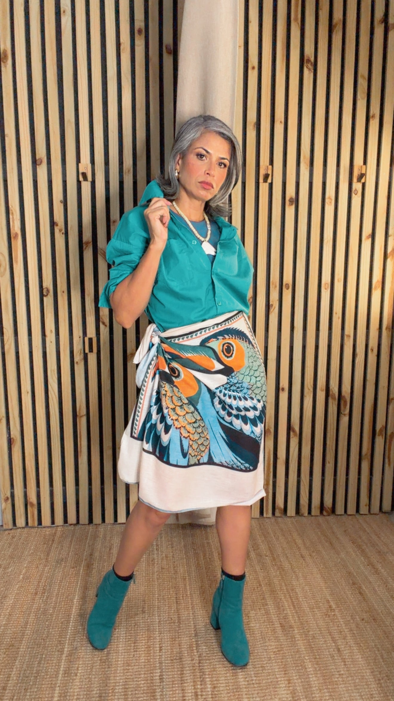 Pareo Wrap Tropical Tucán One Size