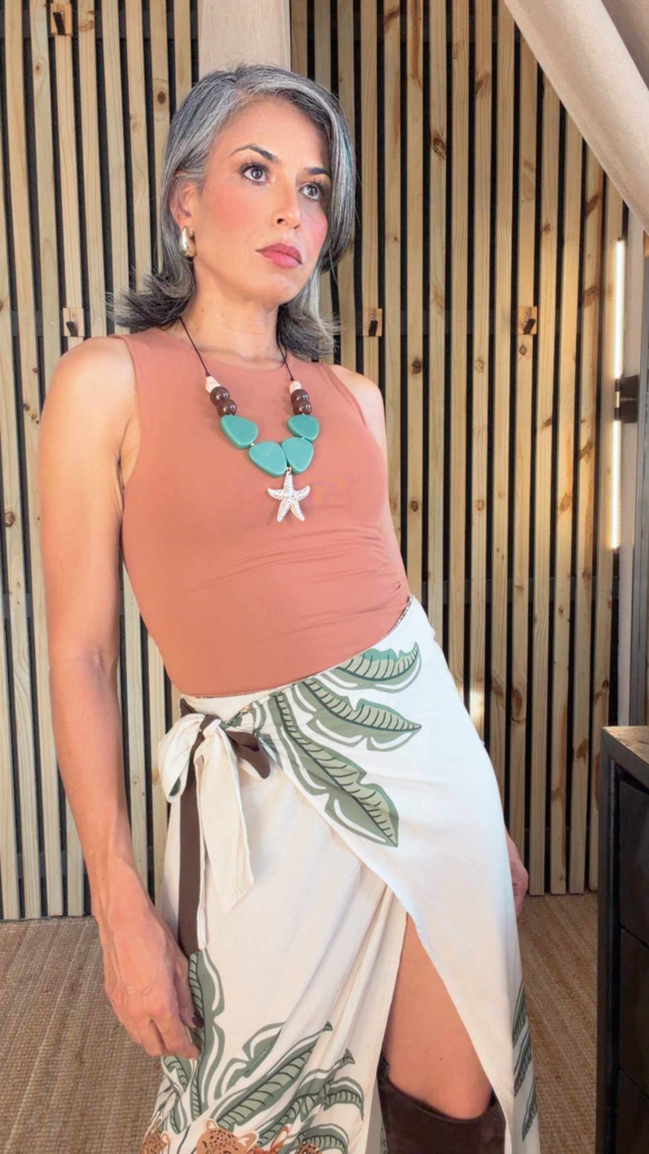 Falda Wrap Safari